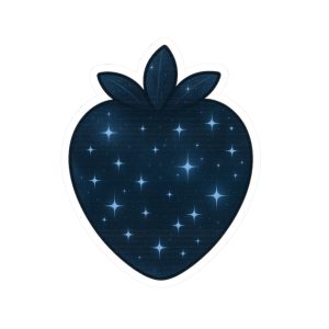 Galaxy Strawberry Sticker