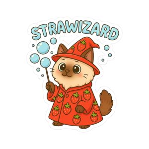 Blowing Bubbles Sticker