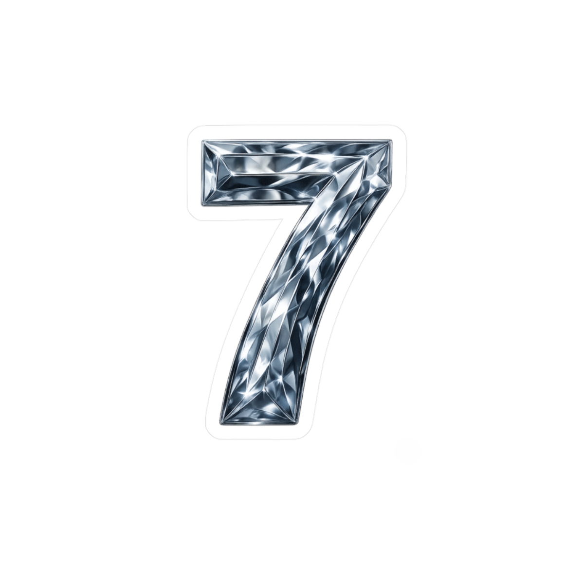 Lucky 7 Sticker